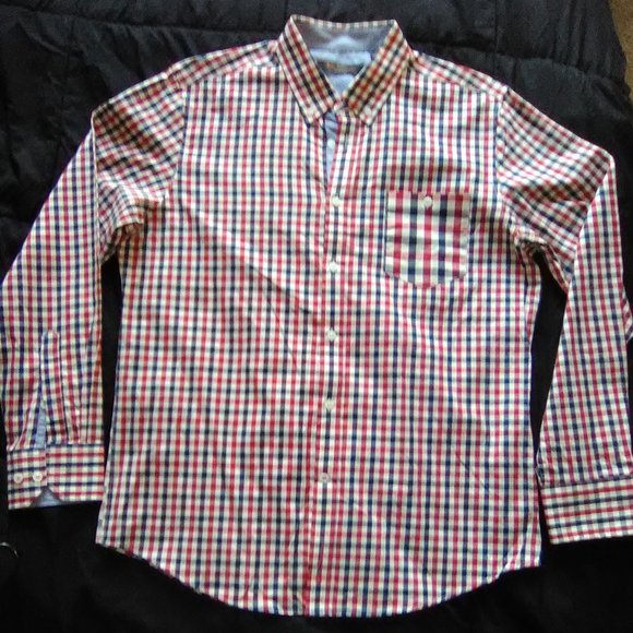 Ben Sherman Checked XL Long Sleeve Casual Shirt - Picture 2 of 5